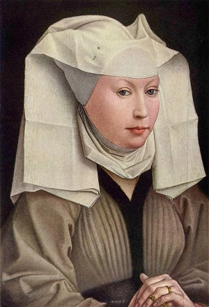 Porträt einer Frau, Roger van der Weyden, Gemäldegalerie Berlin, flämische Malerei
